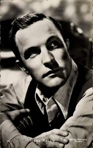 Ak Schauspieler Gene Kelly, Portrait