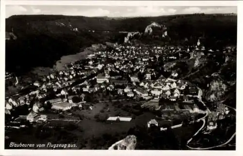 Ak Blaubeuren in Württemberg, Fliegeraufnahme