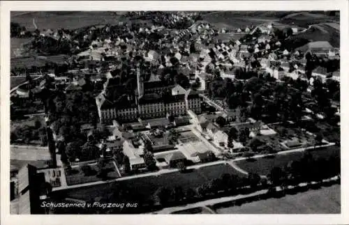 Ak Bad Schussenried in Oberschwaben, Fliegeraufnahme