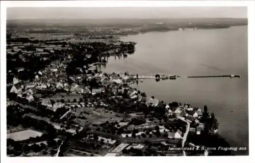 Ak Immenstaad am Bodensee, Fliegeraufnahme