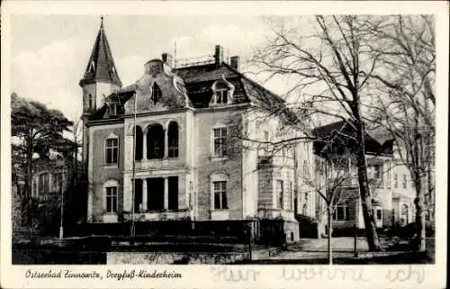 Ak Ostseebad Zinnowitz auf Usedom, Dreyfuß Kinderheim
