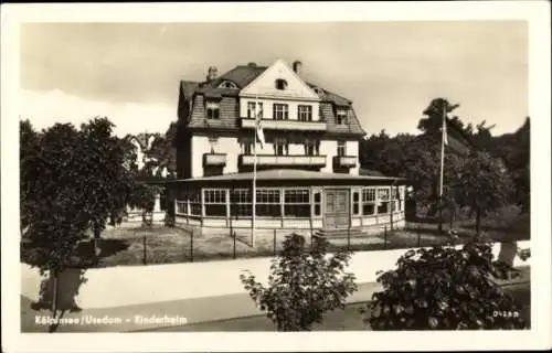 Ak Ostseebad Kölpinsee auf Usedom, Kinderheim