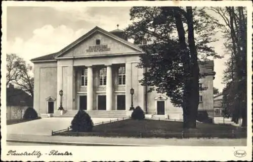 Ak Neustrelitz in Mecklenburg, Theater