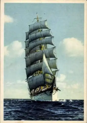 Ak Segelschulschiff Gorch Fock