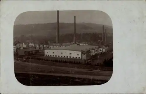 Foto Ak Leipzig in Sachsen, Fabrik