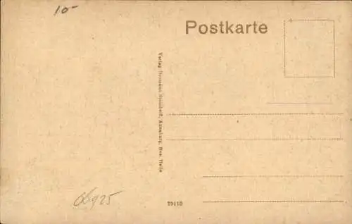 Ak Annaburg Sachsen Anhalt, Marktplatz