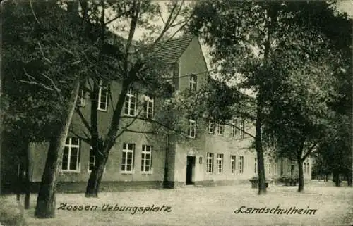 Ak Wünsdorf Zossen in Brandenburg, Truppenübungsplatz, Landschulheim