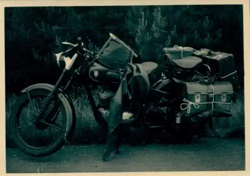 Foto Motorrad, Gepäck, Taschen, Koffer