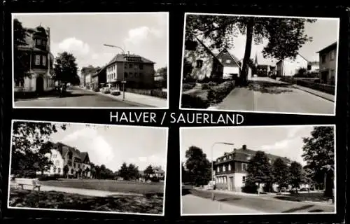 Ak Halver in Westfalen, Teilansichten