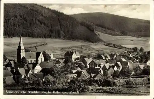 Ak Bruchhausen Olsberg im Sauerland, Gesamtansicht