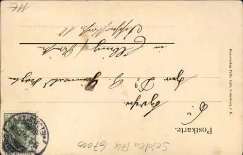 Seiden Ak Straßburg Elsass Bas Rhin, Münster