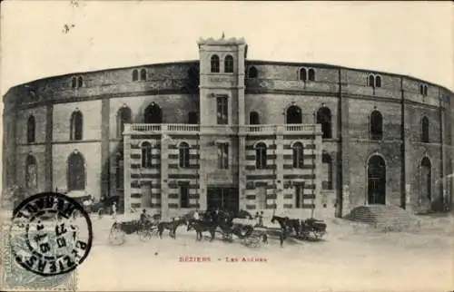 Ak Béziers Hérault, Les Arenes