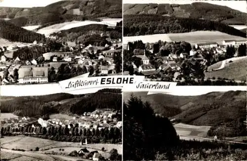 Ak Cobbenrode Eslohe Sauerland, Panorama