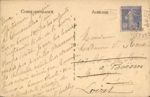 Ak Courseulles sur Mer Calvados, Hafen, Segelschiff, Dampfer