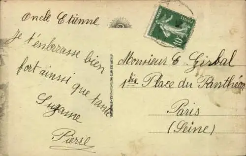 Ak Deauville La Plage Fleurie Calvados, Promenade a anes