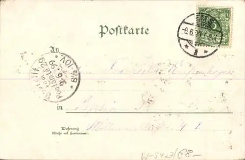 Passepartout Ak Bad Ems an der Lahn, Panorama