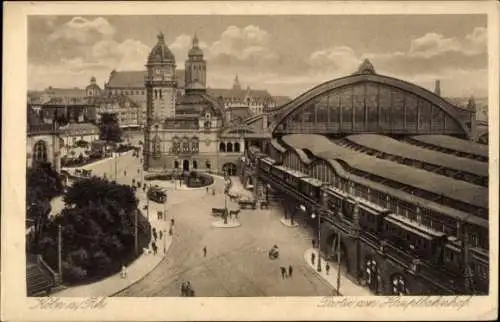 Ak Köln am Rhein, Hauptbahnhof