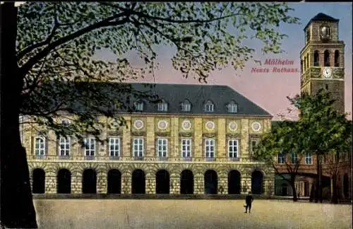 Ak Mülheim an der Ruhr, Neues Rathaus