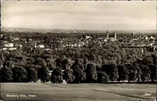 Ak Moosburg an der Isar Oberbayern, Panorama