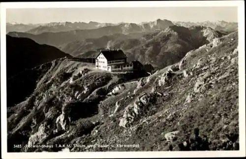 Ak Spitzingsee Schliersee in Oberbayern, Rothwand, Rotwand, Rotwandhaus