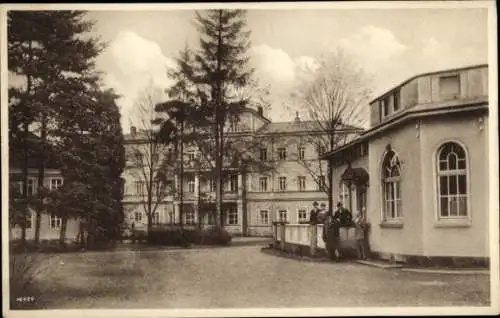 Ak Bad Kreischa, Sanatorium, Großes Kurhaus mit Speisesaal
