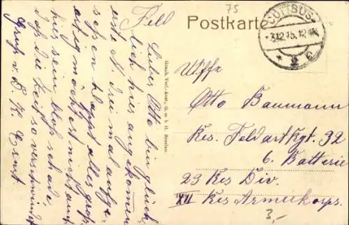 Ak Cottbus in der Niederlausitz, Stadttheater