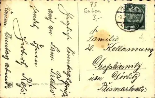 Ak Guben in der Niederlausitz, Lihmariturm