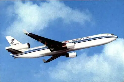 Ak Passagierflugzeug, McDonnell Douglas MD11, ZAS, Airline of Egypt