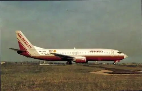 Ak Deutsches Passagierflugzeug, Boeing 737-400, Air Berlin