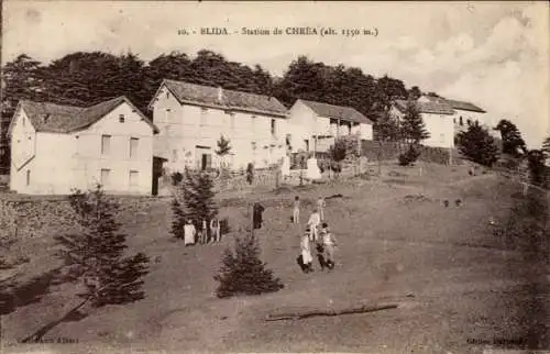 Ak Blida Algerien, Chrea Station