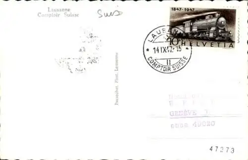 Ak Lausanne Kanton Waadt, Comptoir Suisse