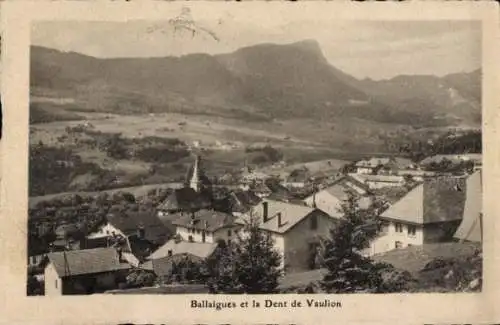 Ak Ballaigues Kanton Waadt, Panorama, Dent de Vaulion