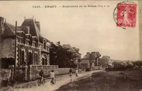 Ak Erquy Côtes d’Armor, Boulevard de la Greve