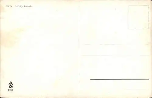 Ak Zlín Gottwaldov in Mähren Region Zlin, Batovy kolonie
