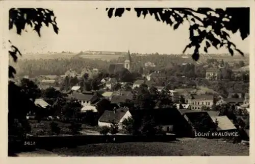 Ak Dolní Kralovice Benešov Beneschau Mittelböhmen, Gesamtansicht