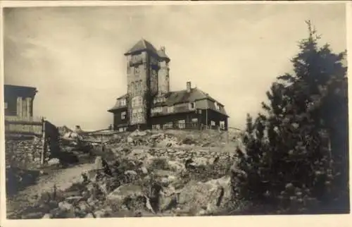 Ak Ještěd Jeschken Region Reichenberg, Jeschkenhaus