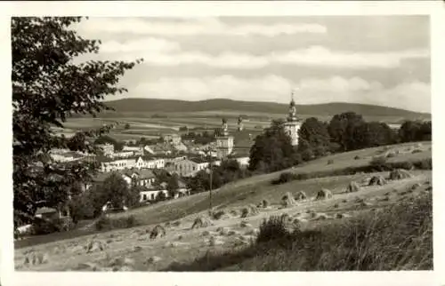 Ak Zlaté Hory Zuckmantel Region Olmütz, Gesamtansicht