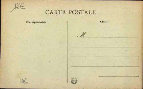 Ak Thouars Deux Sèvres, Place Saint-Medard, Poste