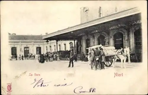 Ak Niort Deux Sèvres, La Gare