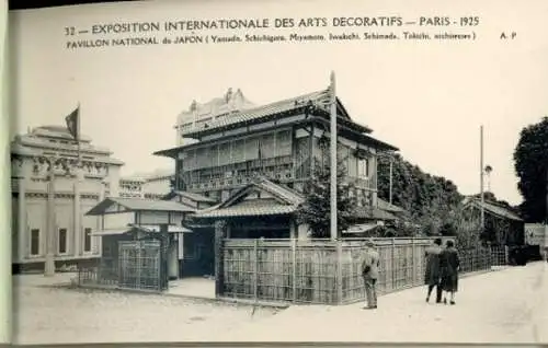 kleines Album 40 AK exposition des arts decoratifs paris 1925