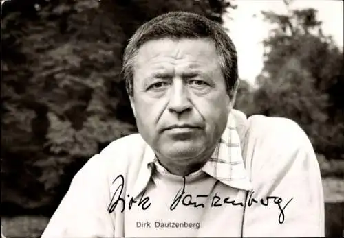 Ak Schauspieler Dirk Dautzenberg, Portrait, Autogramm