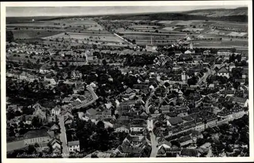 Ak Kirchheimbolanden in der Pfalz, Fliegeraufnahme