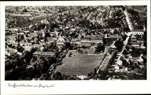 Ak Kirchheimbolanden in der Pfalz, Fliegeraufnahme