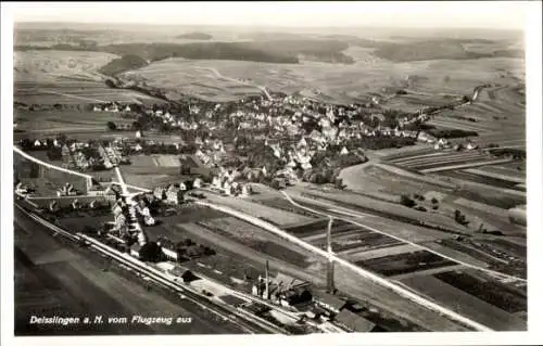 Ak Deißlingen am Neckar, Fliegeraufnahme