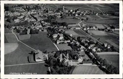 Ak Vilsbiburg in Niederbayern, Fliegeraufnahme