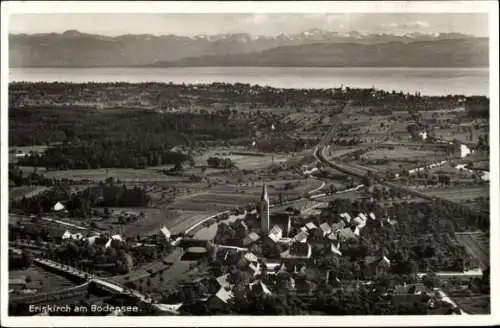 Ak Eriskirch Bodensee, Fliegeraufnahme