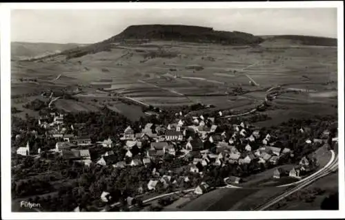 Ak Fützen Blumberg am Schwarzwald, Fliegeraufnahme