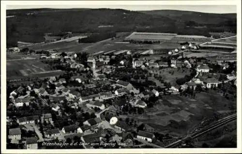 Ak Otzenhausen Nonnweiler an der Saar, Fliegeraufnahme