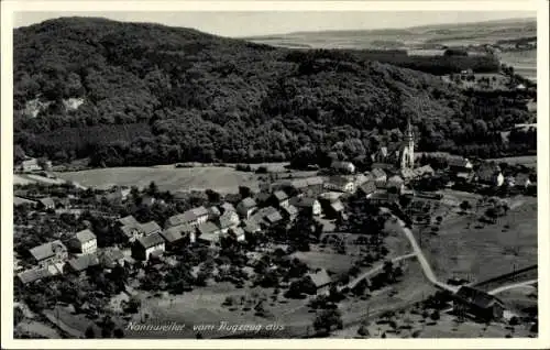 Ak Nonnweiler Saarland, Fliegeraufnahme