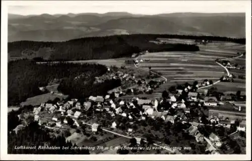 Ak Aichhalden im Schwarzwald, Fliegeraufnahme